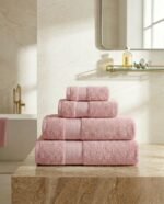 ⁦4-Piece Towel Set⁩ - الصورة ⁦5⁩